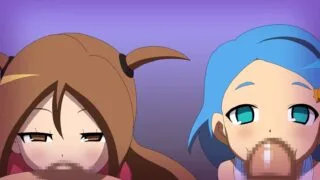 【里番】[アブジャン] バニーくんとさおやくん～ほうかごはつじょうき～ / Ugly Middle-Aged Man VS Little Bitch Girl 3 -Two Platoons-【磁力】