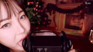 【ASMR】Eunzel小姐姐的舔耳第一弹（三段视频）【度盘/400MB】