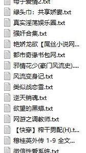 【小说】286部肉文半肉文【度盘/776M】