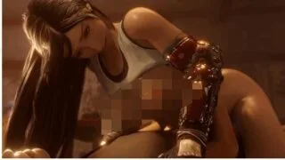 【3D同人/步兵】Nagoonimation大师0923新作：巨乳蒂法烟熏妆哽咽深喉[附前作全集]