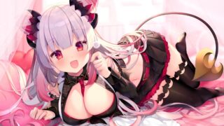 【ASMR】【寝落ちASMR】悪魔娘が最高に癒すのでものすごく眠れる(耳かき・囁き・マッサージ・泡オイル) [RJ299717]【1.4G】