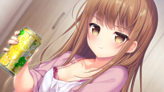 【插画/cg/生肉】ほろよい彼女【度盘/500m】