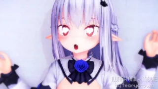 【MMD】スノウエルフのお嬢様を防犯カメラでハメ撮りしたいだけの人生だった