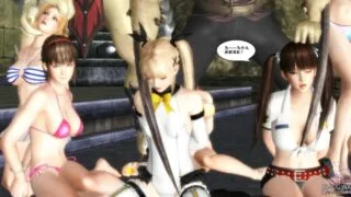 【3D彩漫/中文】DOA vs Mortal Kombat [满清十大酷刑]1-44+番外[3000P/1G]