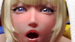 【3D/全动态】ATD大师：爱丽丝兔子多人运动+紫发小姐姐触手地狱【12月新作/600M】