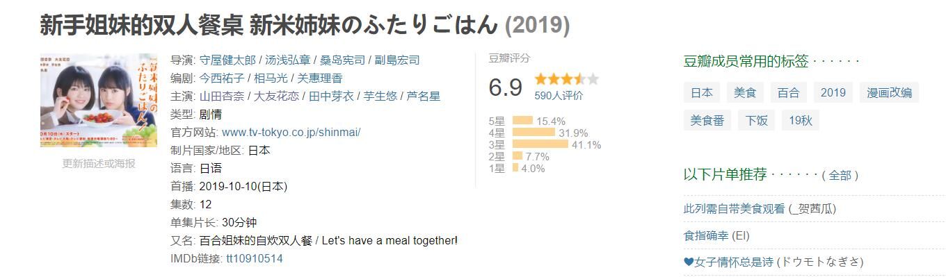 【日剧】新手姐妹的双人餐桌【度盘 5.04GB】 — 第 8 张