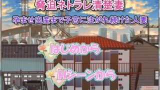 【SLG】脅迫ネトラレ清楚妻 ～孕ませ出産まで子宮に注がれ続けた人妻～【秒传/生肉】