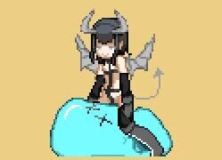 【PC/像素风】/SとMのガチ両刀サキュバスさん