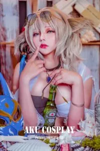 【COS】不知火舞兽耳娘【度盘】