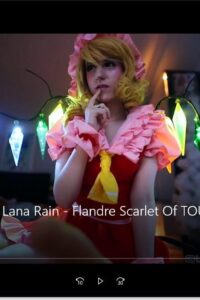 【三次元】Lana Rain - Flandre Scarlet Of TOUHOU - POV Creampie【萌网盘/1.3GB】