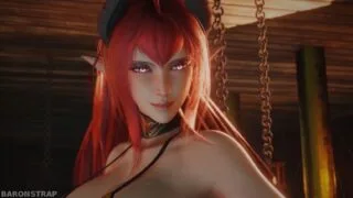【3D同人/全动态】Baronstrap大师：拘束机械歼地狱！