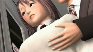 【3D/萌盘】痴汉电车男 01