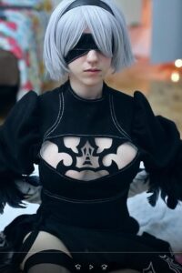 【三次元】Lana Rain - 2B Captured By A Sentient Fuck Machine【萌网盘/1.2GB】
