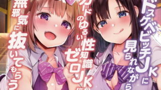 【ASMR】[RJ308256]ドスケベビッチJKに見られながらガードのゆるい性知識ゼロJKに無邪気に抜いてもらう【バイノーラル】