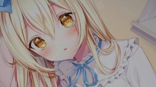【実写ASMR/耳舐め】夜、目が覚めると愛猫が美少女化して発情してた件…(縞パン水着、お尻フェチ向け)【KU100】猫猫真琴 舔耳视频（度盘）