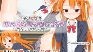 【同人CG集】【生肉】 [ふたばシュガー (カワバター)] 俺の彼女はちっぱいコンプレックス～ツンデレ彼女・みやび～【磁力】