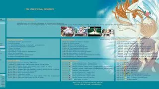 【网站推荐】The Visual Novel Database（英文黄油维基站）