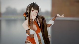 【MMD】少前 DSR-50 紅牡丹【度盘/476.1M】