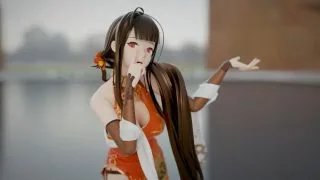 【MMD】少前 DSR-50 紅牡丹【度盘/476.1M】