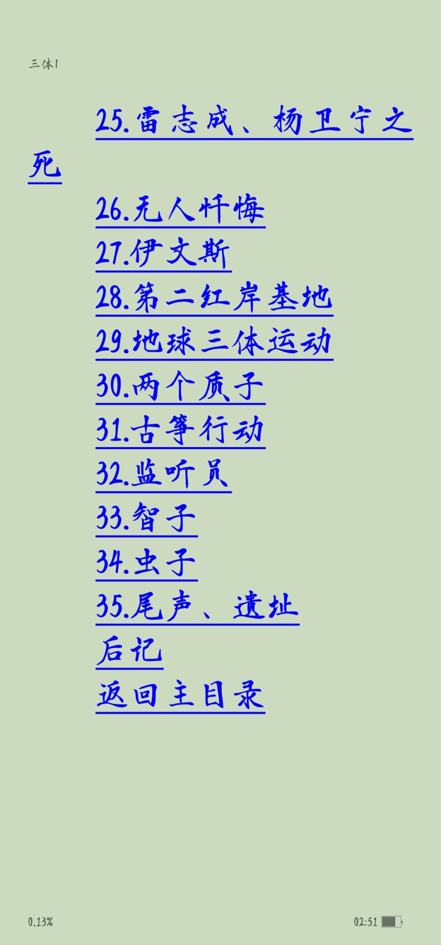 【小说】三体(全集) epub格式 — 第 1 张 【小说】三体(全集) epub格式 — 第 1 张