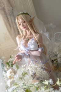 【COS】蠢沫沫-白精灵