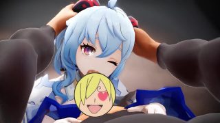 【3D/1080P/有配音】原神 甘雨（秒传/84MB）