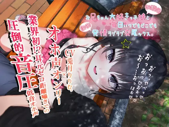 【同人声音】【兎月りりむ】【WAV+MP4】【オホ声オンリー】お兄ちゃん大好きっ子妹と毎日いつでもどこでも発情ラブラブ交尾ックス。【KU100】【RJ346704】【onedrive/2.3g】