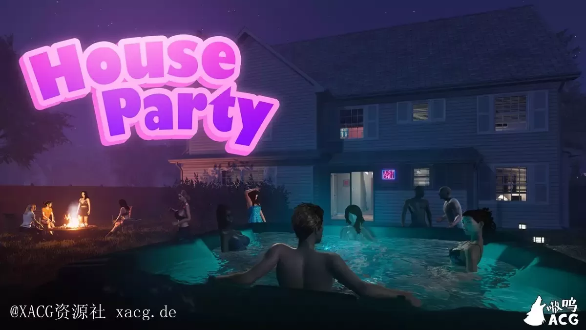 【3D互动/中文/动态CV】家庭派对 House Party v0.19.1 Alpha 官方中文作弊版 【4G/度】