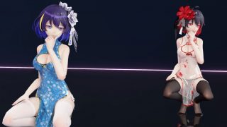 【H-MMD】双生希儿【684M】