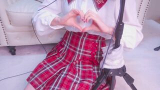 【高画質実写_限定】【利香】KU100マイク♡制服風私服でいっぱい癒します【ASMR_バイノーラル】20220218_225246