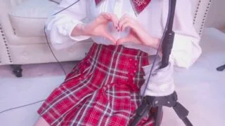 【高画質実写_限定】【利香】KU100マイク♡制服風私服でいっぱい癒します【ASMR_バイノーラル】20220218_225246