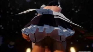 【MMD】[Cakeface]Sexbattle_九条Kujou_MaidVer女仆装差分