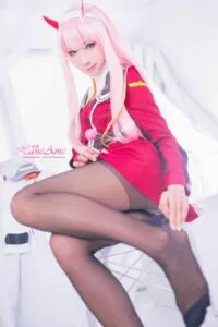 【写真/COSPLAY】Hane Ame 雨波-Zero Two【磁力】