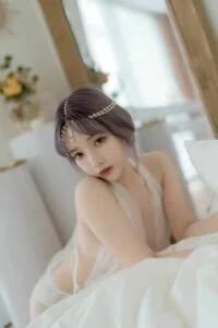 【Cosplay】雯妹不讲道理-白色希腊【度云/380.56MB】