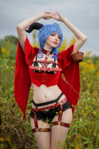 【COSPLAY/写真】[PeachMilky]Ganyu Halloween