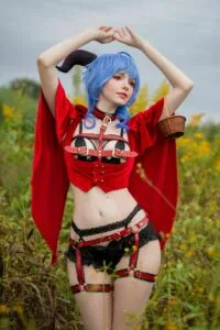 【COSPLAY/写真】[PeachMilky]Ganyu Halloween