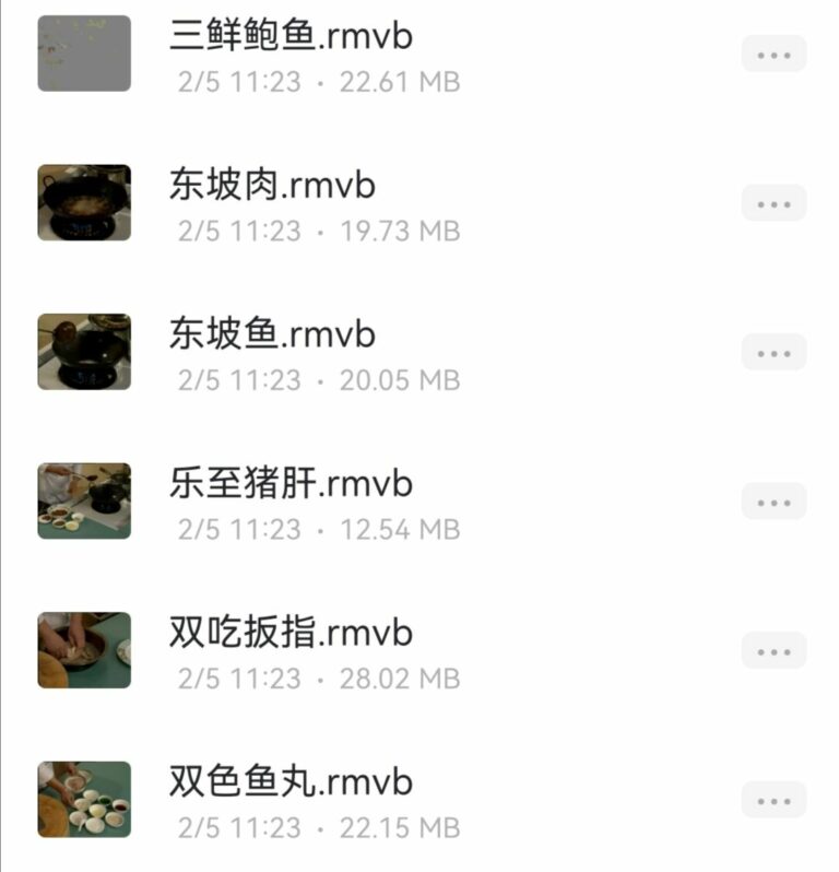 【学习资料】八大菜系经典名菜特级厨师教学视频 — 第 1 张