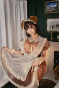 【cos】Shika小鹿鹿 – NO.077 透明女仆 【秒传链接/22P-438MB】