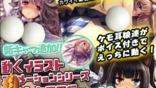 【2D动画/兽耳娘】【うごイラ工房】動くイラストアニメーションシリーズ vol1 ケモ耳編【1.01G/度盘/秒传】