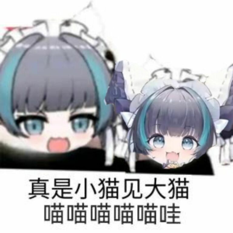【每日图一乐】真是小猫见大猫，喵喵喵喵喵啊 — 第 1 张