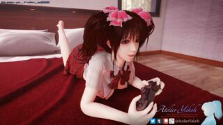 【3D动画/雅可工作室/AtelierYakoh/度盘】While playing a game（51.9MB）