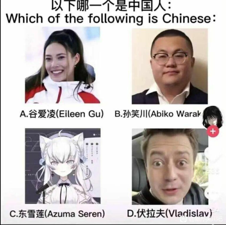 【每日图一乐】到底谁是中国人，有时候我自己也搞不明白 — 第 7 张