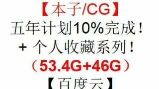 【本子/CG】五年计划10%完成！+ 个人收藏系列！（53.4G+46G）【度盘云】