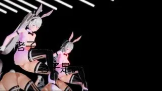 【MMD】双兔女郎乳鸭【度盘/1.87G】