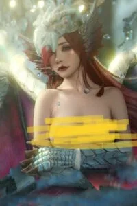 【cos】爆机少女喵小吉怪物猎人曙光 爵银龙【夸克网盘】