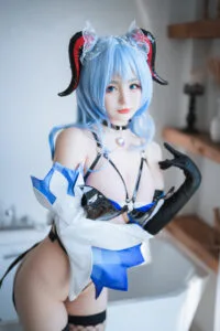 【写真/COS】桜井宁宁 – 甘雨 【69P-693MB/度盘云】