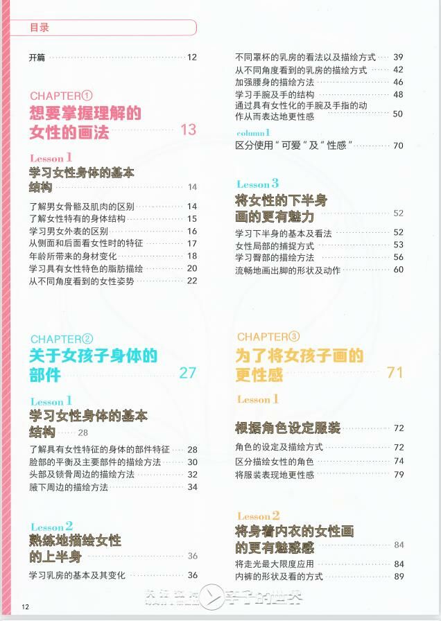【学习资料】色气女孩子的画法 附带了一些临摹用的线稿素材【度盘】 — 第 2 张 【学习资料】色气女孩子的画法 附带了一些临摹用的线稿素材【度盘】 — 第 2 张