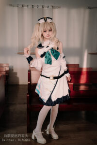 【cos】白莉爱吃巧克力  cos 芭芭拉【度盘】