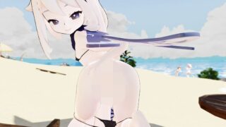 【3D】Paimon Beach 沙滩派蒙【度盘】