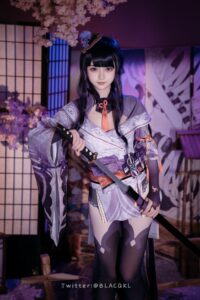 【cos】白莉爱吃巧克力雷电将军【夸克网盘】